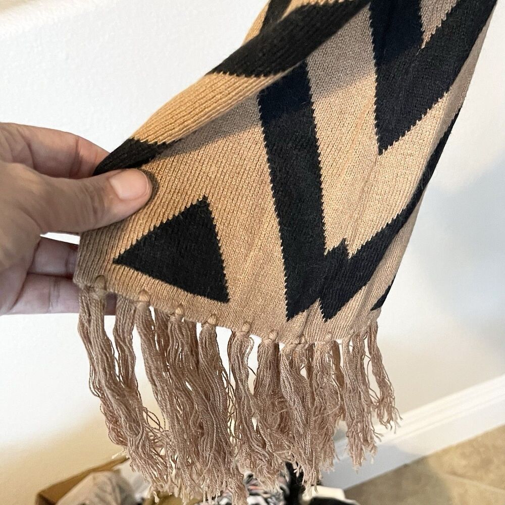 Forever 21 Open Cardigan Sweater Long Duster Fringed Frayed Fall Autumn Sz XS - Picture 10 of 12